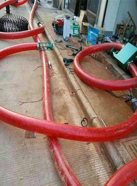 现货软管吸机车载移动式螺旋输送粮上机64528家用小油电两用提型