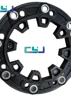 挖掘机柴油发动机联4轴接器1102053黑色彩色齿轮联DWB轴器连器112