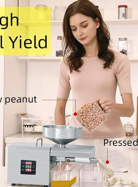 R-309家用榨油机智能锈530钢文榨油机G小型花不生榨油机出口英版