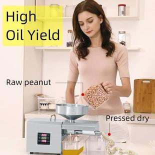 R-309家用榨油机智能锈530钢文榨油机G小型花不生榨油机出口英版