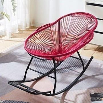 摇懒椅人躺户外庭院彩叠虹椅夏季午休折床阳台GYD逍遥椅椅成人午