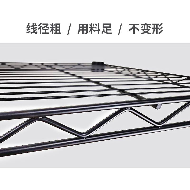 BTV4重型货架置物架落地多层收纳架超市仓库家用多功能5层厨房铁