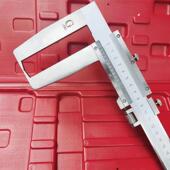 上海精工电CER子显游标大数宽径量鸭嘴宽口钳卡尺钢丝绳股检测面