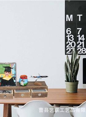 桐木卧客厅悬浮物架床头带抽屉收架室可移动货架办公纳YL060801用