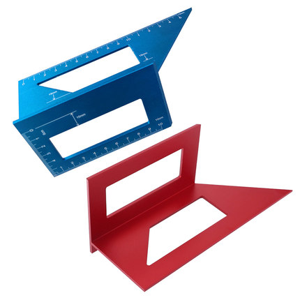 划线规多功能角尺日式木工划线尺45度90度画线器T型划线规铝合金