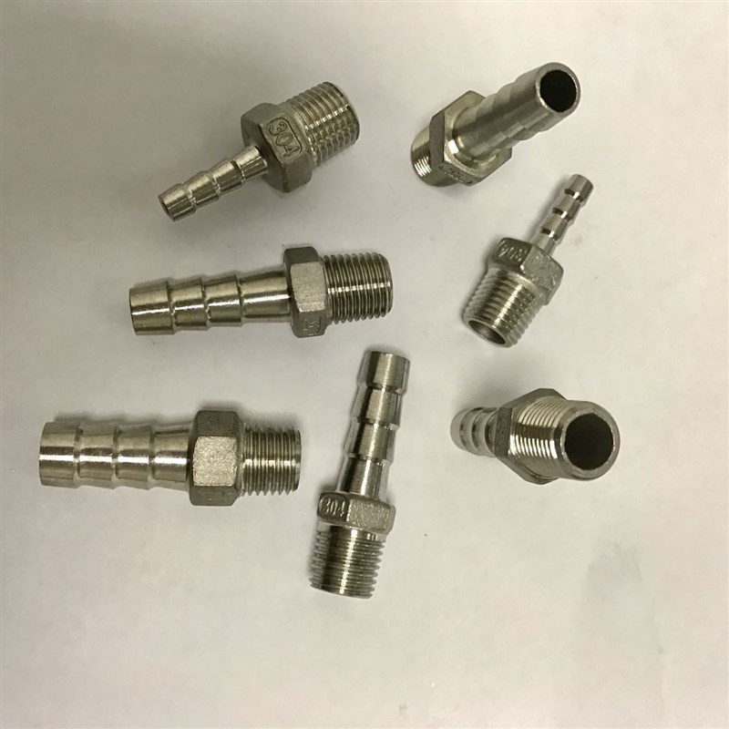 ZG1/4-6mm 不锈钢宝塔接头 外牙两分 ZG1/4 宝塔外径6 8 10 12MM