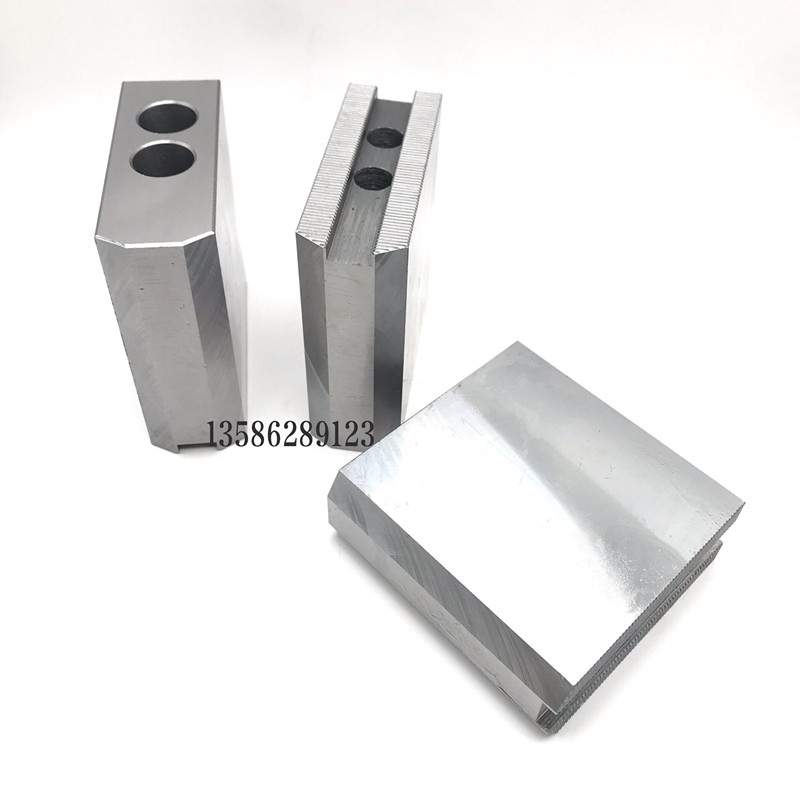 液压三爪加高软爪油压生爪加厚卡盘三爪加长生爪8寸10寸/40-200mm
