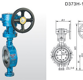 正品埃美柯808铸钢对夹式多层次硬密封蝶阀DN150200250300专卖店