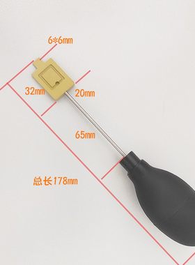 手动手持晶圆真空吸球2-4寸硅晶片真H空吸笔 半导体晶片吸取工具