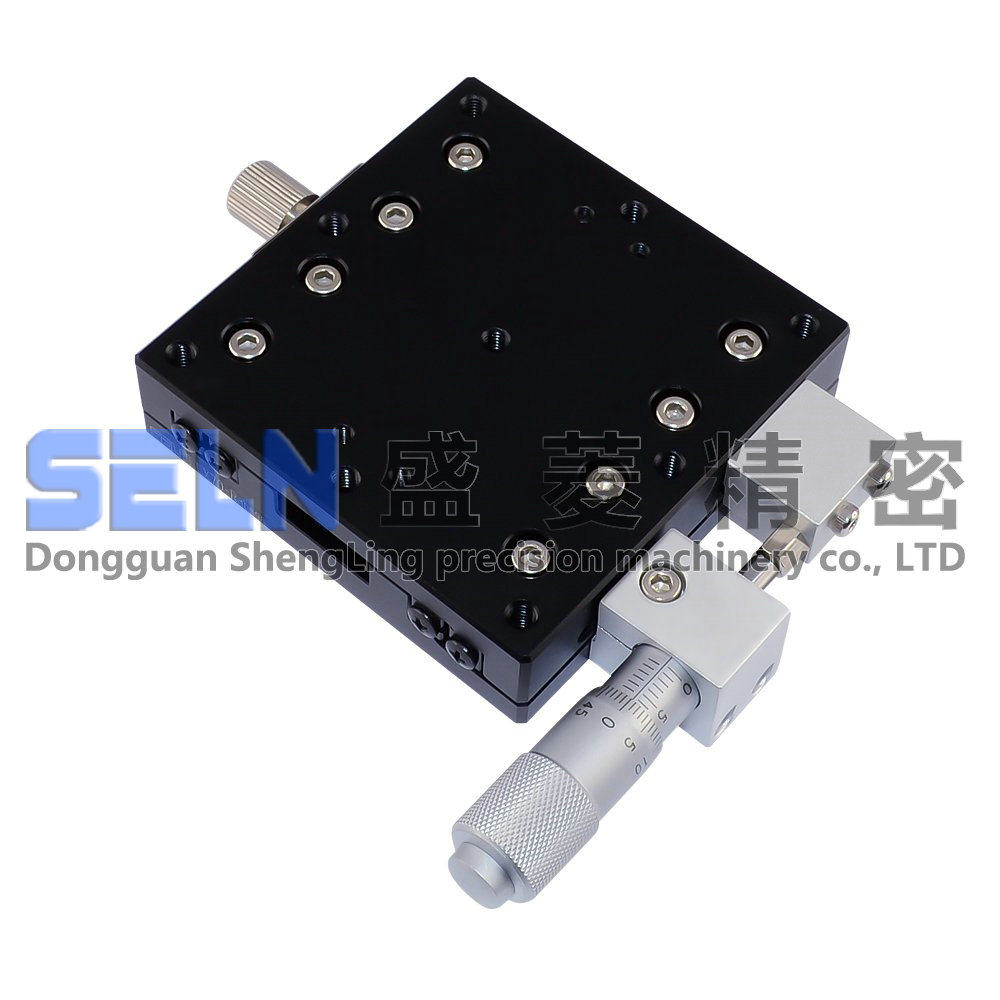 售新品LX70-R交叉滚子导轨高精度F千分尺手动旋转可调位移平滑平