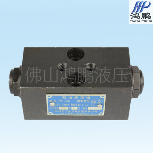 双向液压锁油缸保压平衡阀 锦州徐工吊车支腿锁YS-06-02/03 YS-10