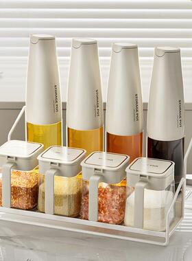 式欧璃油壶自动开合调玻料罐组合套厨房装67435家用酱油醋调料瓶