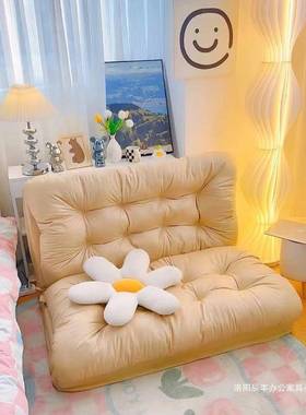 人沙发卧室人沙发单榻榻米双懒人可躺折叠68830发床一沙体两用人