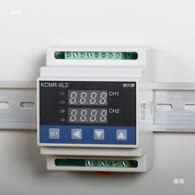 精创2路温1仪高KCM-XL2精度S数显表接10K热电偶PT控00的温度仪表