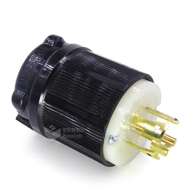 NEMA289系美式五芯列组电源插头进口尼龙材质WJ-8装522