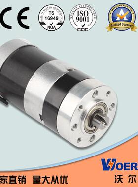 微型直流马0达带刹车无刷直XGF流电机4-V配行星齿轮箱57BL04217
