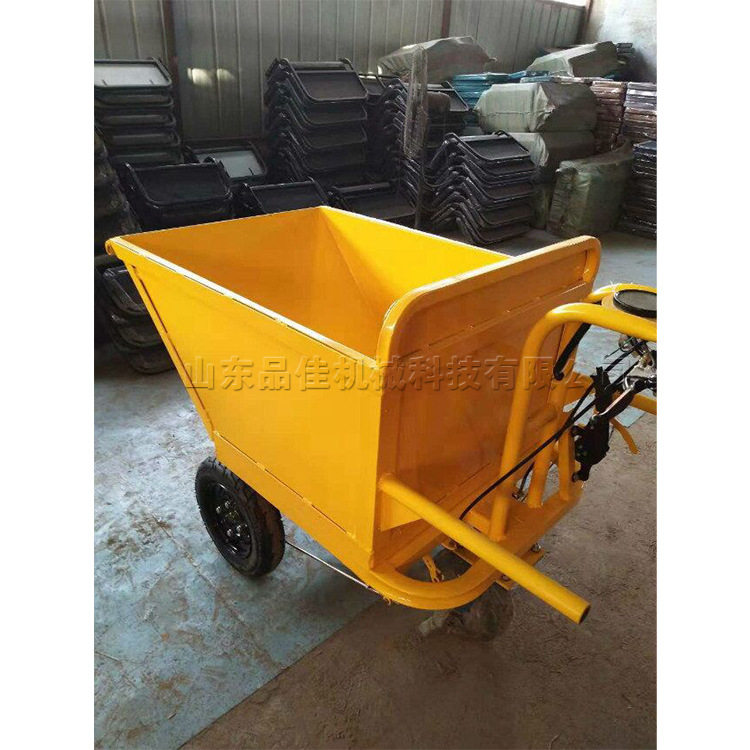电动小型翻斗手推车工地家用