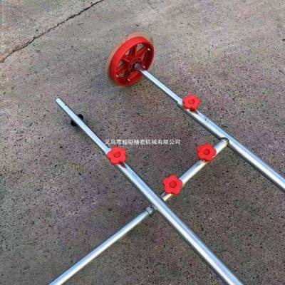 新蒜地膜机覆膜机洋葱大湿地压膜款机农用手VYQ拉式压铺膜器膜机