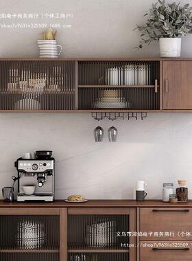 实木吊柜柜壁柜挂厨房客厅卧室请壁柜上储物墙75876壁橱餐墙边柜