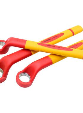 威博尔双色柄350808VDE绝缘梅花艾3508手08-3扳50832