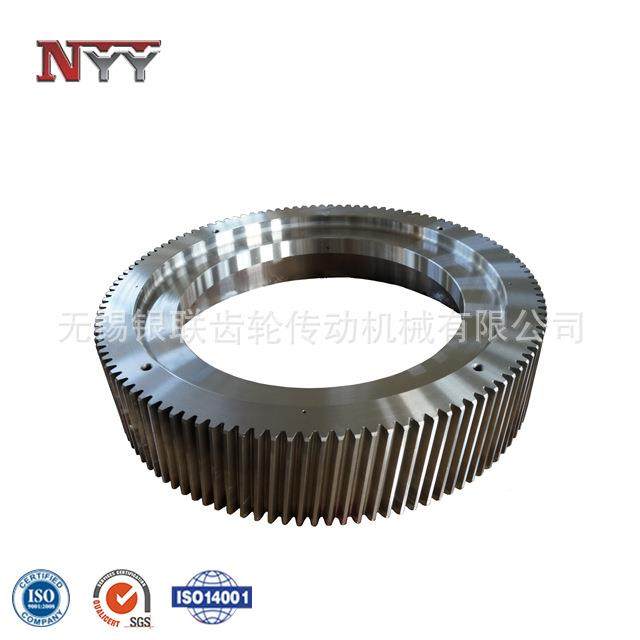 厂RKC家定制高开精度度渐线大内齿圈5级精磨齿