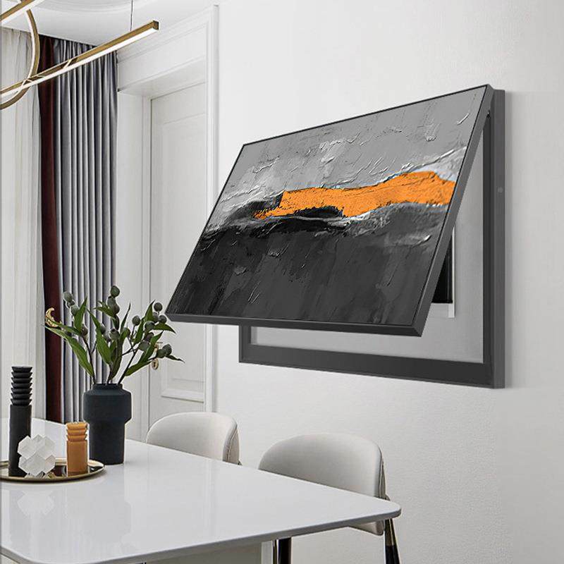 配现电闸盒画免打孔用电箱YH-033遮挡家电表箱抽象装饰画代挂简约