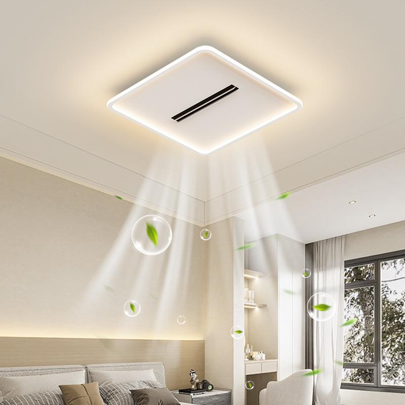 客厅灯无叶风扇谱灯现代约205年新款全光QUX简极简组合套餐中山2