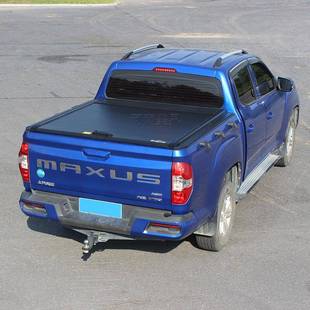 上5028汽大通t6 090皮卡卷帘盖0后盖后箱盖铝合t金手动卷帘平