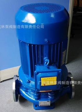 工业防腐废水循环IH-G10020LTHI0立式不泵锈钢管道泵37KW循环水泵