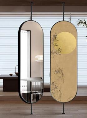 吊杆板发光化妆悬空洗手台天花旋镜转吊酒店椭镜圆80835卫生间双