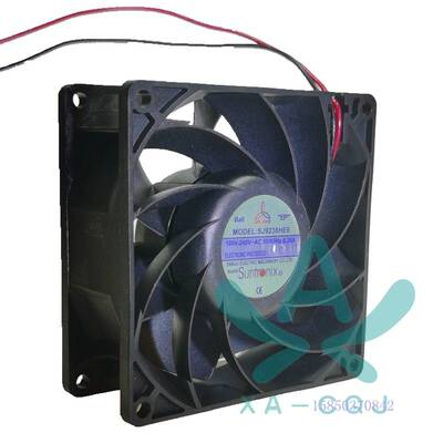 SJ9238HE2 9238EC 220V原装三巨 大风量 充电柱 电源电脑散热风扇