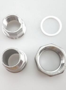 30TDD4不锈内外丝活接由任纹16精铸六角螺油3拧活节油钢任丝扣牙