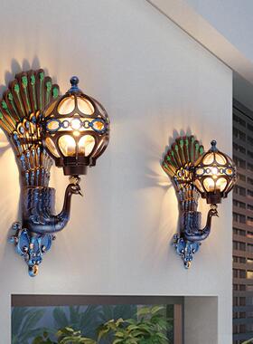 院户外壁庭院柱子大口防水ZFO露台复古院子别门墅外墙阳台灯室外