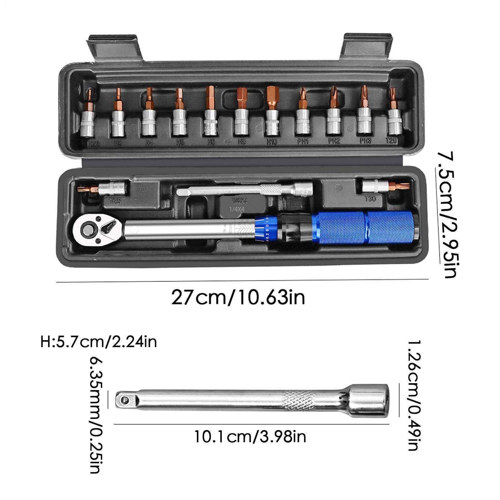 路公节自行车力扳手套装高精JLG度预置式小飞可调小型扭扭矩棘轮