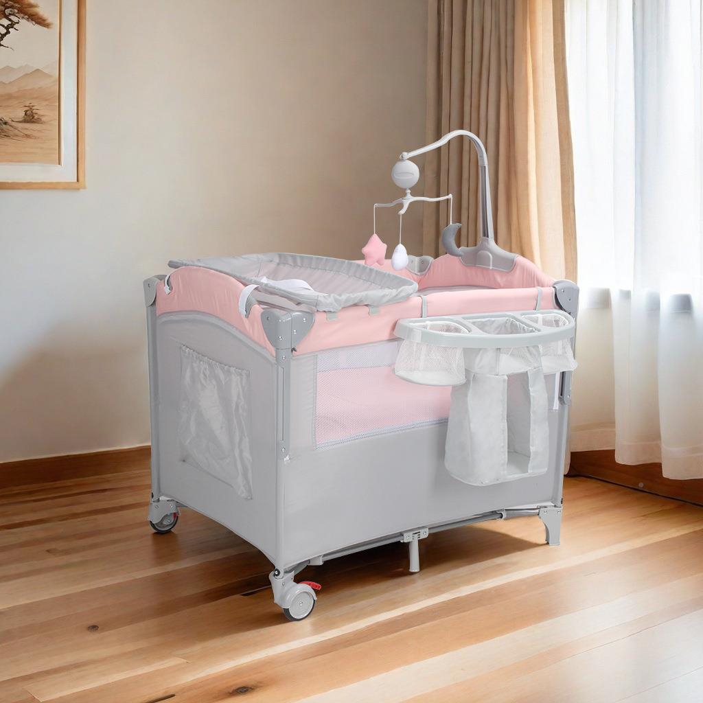 婴床与大床拼床接功可移儿动折叠宝宝新生儿多能婴幼XOP儿专用床