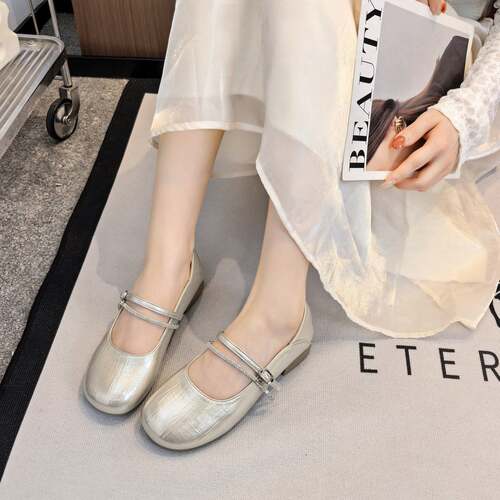 法式浅口休闲单鞋2026夏季新款女