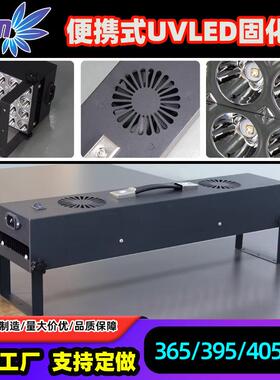 便携式UVLED固化灯大功率65/95/405nm油漆清漆胶水固化设备厂家