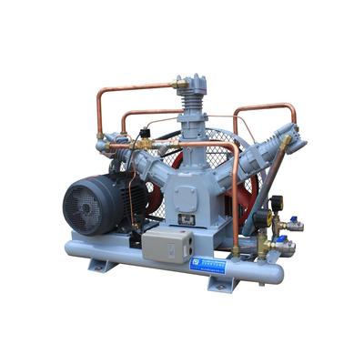 新式全无油氧压机气泵空压机皮带式螺杆空压机两级压缩空压机