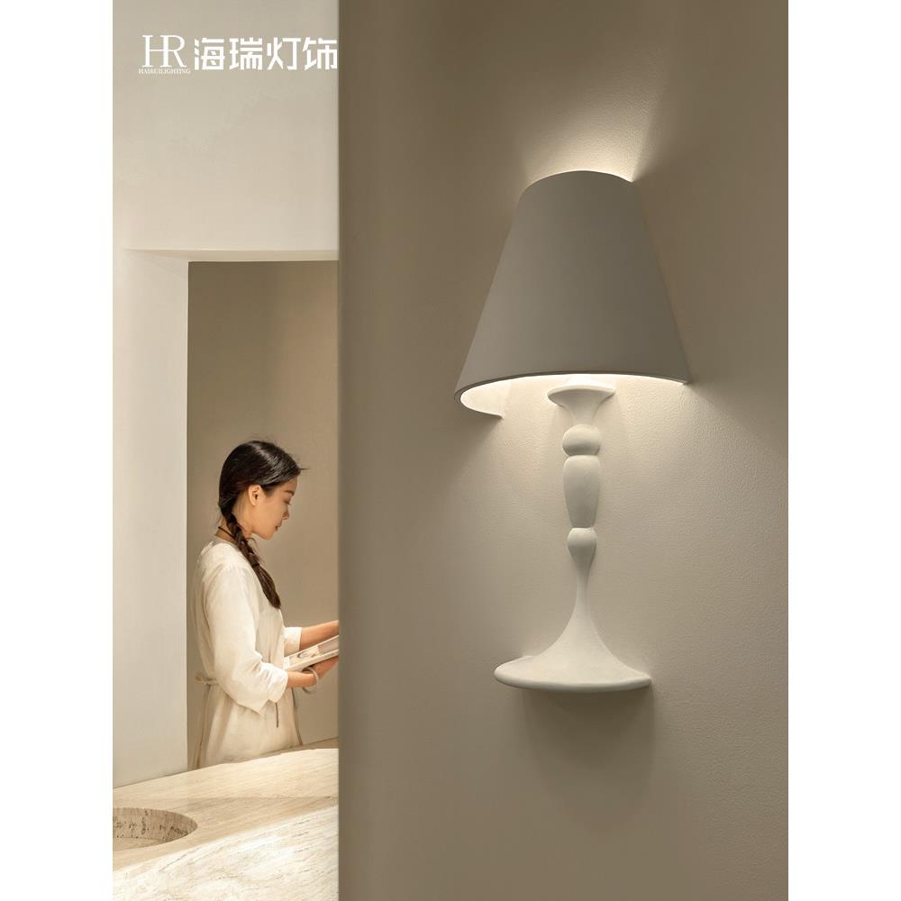 意大利墙壁落地灯设计师客厅书房餐厅卧室个性嵌入式装饰石膏壁灯
