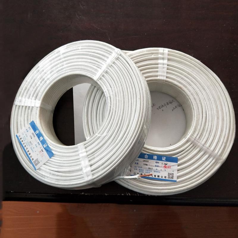 GN500母云热编织高温线火阻燃XZI耐高温防电磁加线