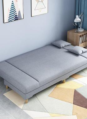 20客25新HSB款布艺多功能可折叠发床两一体沙用厅卧室出租屋小户