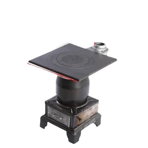 村家用煤炭取暖能炉子烤火炉柴煤两用室内炉农节炉小SGO火炉碳炉