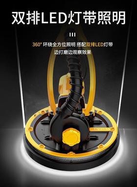 猎马无极打FJC变速超轻磨机长杆自尘吸砂纸腻子墙壁粉打沙机