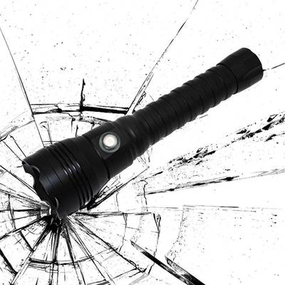 XHP0黄7光强光潜水米手电花筒磁控开关A28中开水下100LED手电莲攻