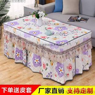 几长方形火烤TVP炉罩套保护罩电暖炉桌电炉罩茶布烤火桌子取暖被