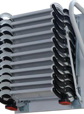 壁挂伸缩室梯楼室内隐形折叠阁XBZ楼跃层外墙挂升降复式梯加厚别