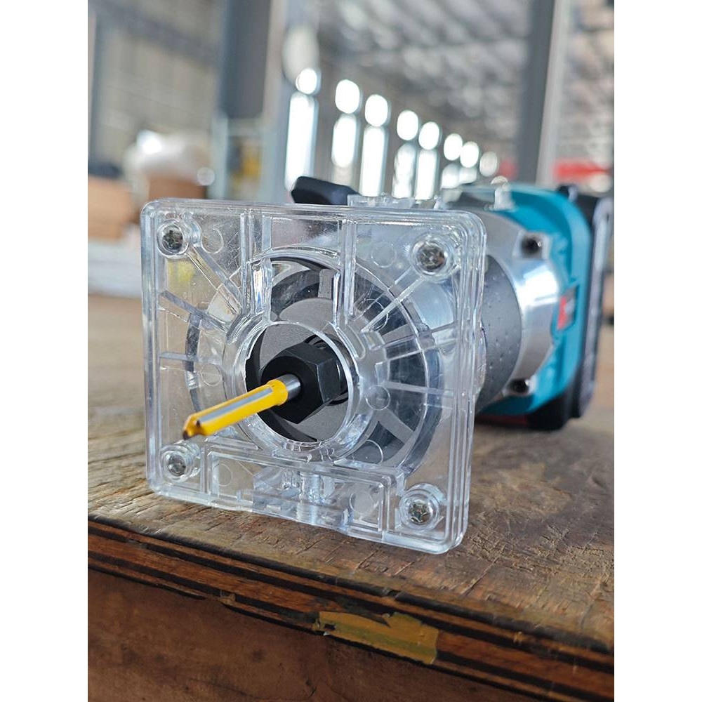 手持式修边机电动铝塑板开槽机锂电无刷电木铣多功能木工雕刻锣机