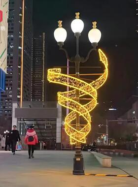 led抱造灯树木街道亮树化挂型件道户外绿化发79623光装街饰户外防