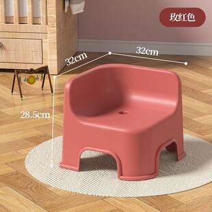 205夏家季用靠背LXI宝宝儿童凳子可叠2放小加厚简约凳子防滑宝宝