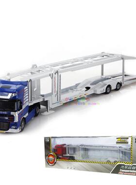 凯挂金迪威盒装65043合车辆汽车运输车模型托运ZPB车大型2轿运拖